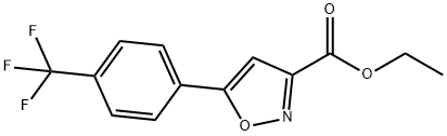 Ethyl5-(4-(trifluoromethyl)phenyl)isoxazole-3-carboxylate