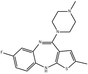 氟甲氮平 结构式