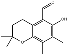 2,2,7,8-Tetramethyl-6-hydroxychroman-5-carbaldehyde 结构式
