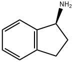(S)-(+)-1-氨基茚 结构式