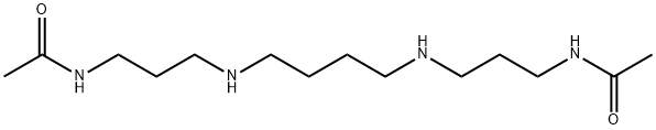 N1,N12-二乙酰精胺 结构式