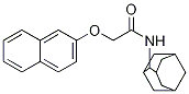 N-(2-adaMantyl)-2-naphthalen-2-yloxy-acetaMide 结构式