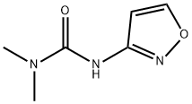 Urea, N-3-isoxazolyl-N,N-dimethyl- (9CI) 结构式