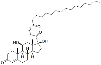 cortisol-21-palmitate 结构式