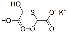 Thiobisacetic acid 1-hydrogen 1'-potassium salt 结构式