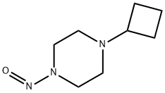 Piperazine, 1-cyclobutyl-4-nitroso- (9CI) 结构式