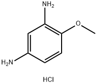 2,4-二氨基苯甲醚 结构式