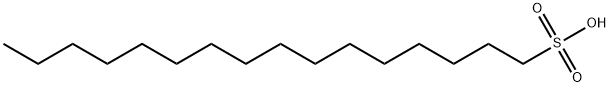 HEXADECANE-1-SULPHONIC ACID 结构式