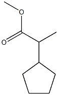 methyl 2-cyclopentylpropanoate 结构式