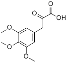 2-oxo-3-(3,4,5-trimethoxyphenyl)propanoic acid 结构式