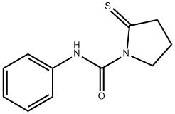 1-Pyrrolidinecarboxamide,  N-phenyl-2-thioxo- 结构式