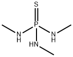 N,N',N''-三甲基硫代磷酸三酰胺 结构式