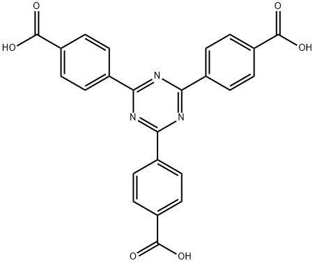 2,4,6-三(4-羧基苯基)-1,3,5-三嗪 结构式