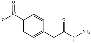 2-(4-硝基苯基)乙烷肼 结构式