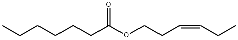 (Z)-hex-3-enyl heptanoate 结构式