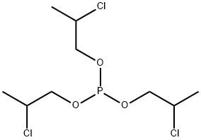 三(2-氯丙基)亚磷酸酯 结构式