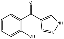 (2-羟基苯基)-1H-吡唑-4-基甲酮 结构式