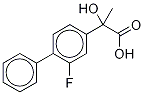 Α-羟基氟比洛芬 结构式
