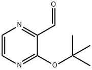 Pyrazinecarboxaldehyde, 3-(1,1-dimethylethoxy)- (9CI) 结构式