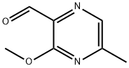 Pyrazinecarboxaldehyde, 3-methoxy-5-methyl- (9CI) 结构式