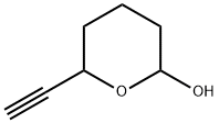 2H-Pyran-2-ol, 6-ethynyltetrahydro- (9CI) 结构式