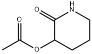 2-Piperidinone,3-(acetyloxy)-(9CI) 结构式
