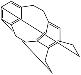 5,6,11,12-Tetrahydro-1,10:3,8-diethanodibenzo[a,e]cyclooctene 结构式