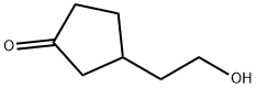 3-(2-羟基乙基)环戊酮 结构式