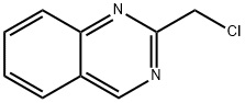 2-(氯甲基)喹唑啉 结构式