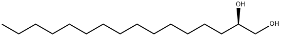 (R)-1,2-十六烷二醇 结构式