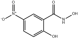 N,2-二羟基-5-硝基苯酰胺 结构式