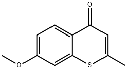 7-Methoxy-2-Methyl-4H-thiochroMen-4-one 结构式