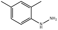 (2,4-二甲基苯基)肼 结构式