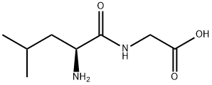 DL-亮氨酰甘氨酸 结构式