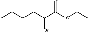 2-溴己酸乙酯 结构式
