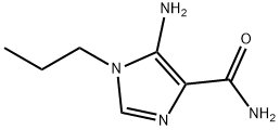 5-氨基-1-丙基-1H-咪唑-4-甲酰胺 结构式