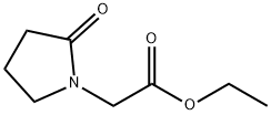 1-乙酸乙酯-2-吡咯烷酮 结构式