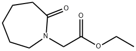 ETHYL (2-OXOAZEPAN-1-YL)ACETATE 结构式
