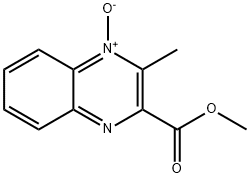 3-(METHOXYCARBONYL)-2-METHYLQUINOXALIN-1-IUM-1-OLATE 结构式