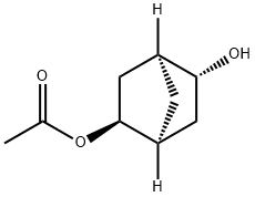 Bicyclo[2.2.1]heptane-2,5-diol, monoacetate, (1S,2S,4S,5R)- (9CI) 结构式