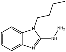 (1-BUTYL-1H-BENZOIMIDAZOL-2-YL)-HYDRAZINE 结构式