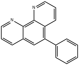 5-苯基-1,10-菲罗啉 结构式