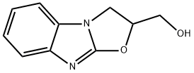 Oxazolo[3,2-a]benzimidazole-2-methanol, 2,3-dihydro- (9CI) 结构式