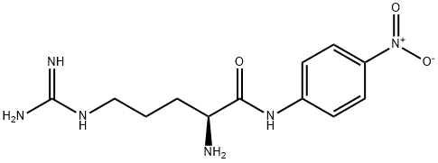 L-Arginine p-Nitroanilide dihydrobromide 结构式