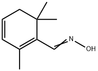 2,6,6-Trimethyl-1,3-cyclohexadiene-1-carbaldehyde oxime 结构式