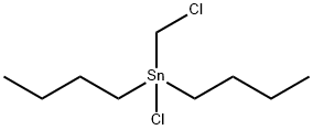 dibutylchloro(chloromethyl)tin 结构式