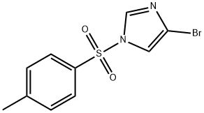 4-溴-1-甲苯磺酰-1H-咪唑 结构式