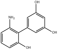 [1,1-Biphenyl]-2,3,5-triol, 6-amino- (9CI) 结构式