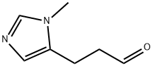 1H-Imidazole-5-propanal,1-methyl-(9CI) 结构式