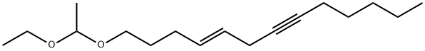 (E)-(1-ethoxyethoxy)tridec-4-en-7-yne 结构式